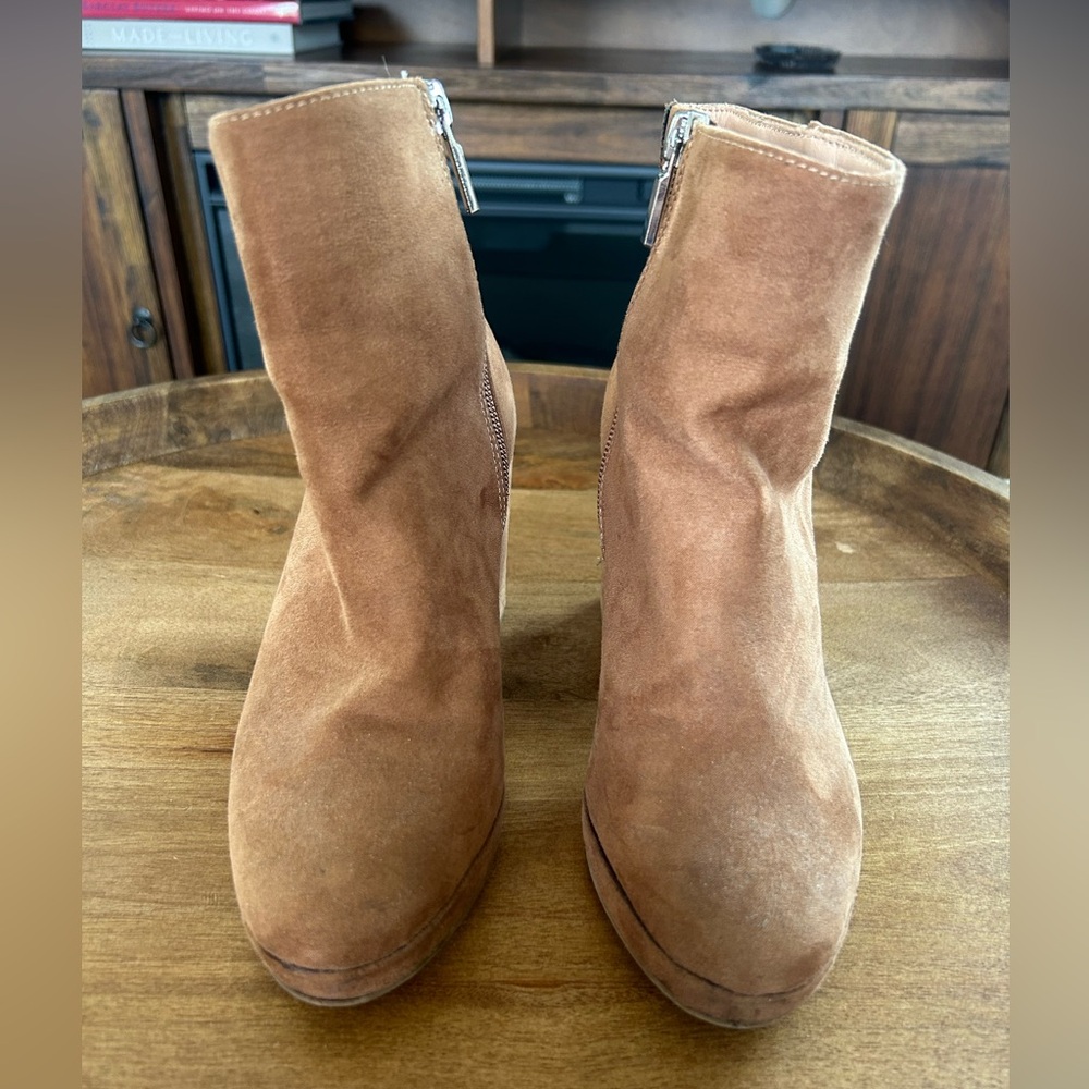 A new day suede booties